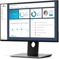 Computer mit Statistiken