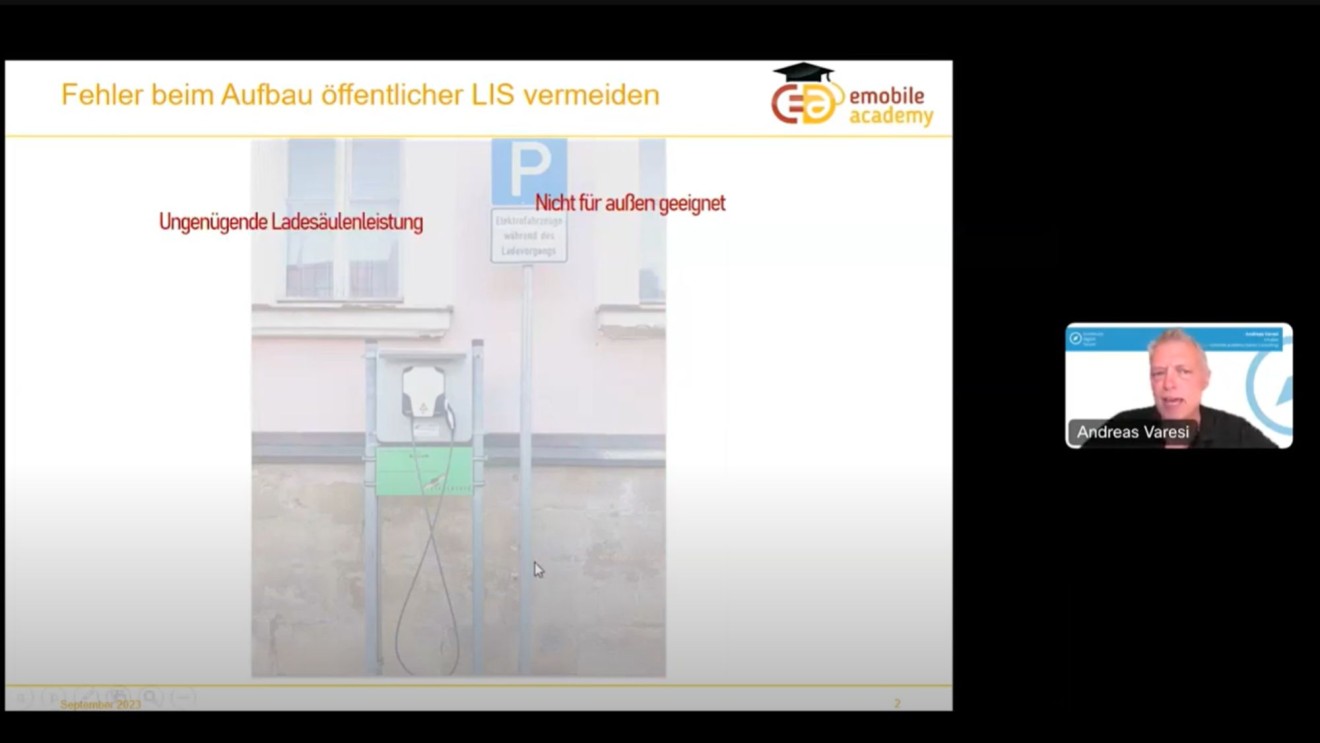e mobilit&auml;t g&auml;ngige fehler Pr&auml;sentationsfolie